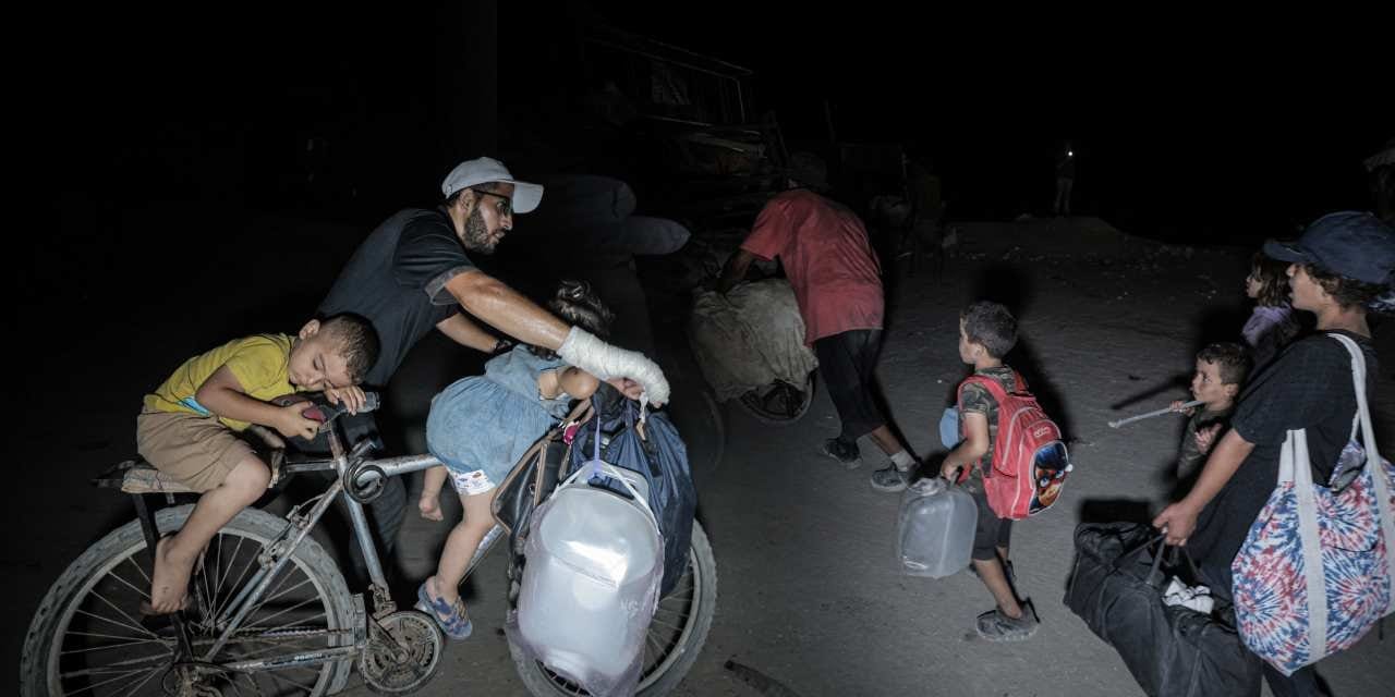 gazzede goc yolculugu gece vakti yanlarina ne alabilirlerse fAG8EMNK