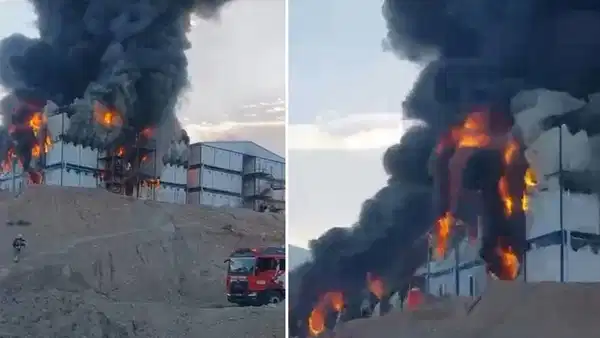 Kahramanmaraş’taki Şantiyede Yangın: 1 Ölü, 6 Yaralı