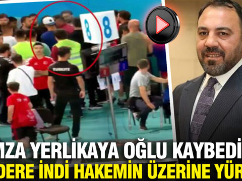 Hamza yerlikaya oglu kaybedince mindere indi hakemin uzerine yurudu gAAup5s3